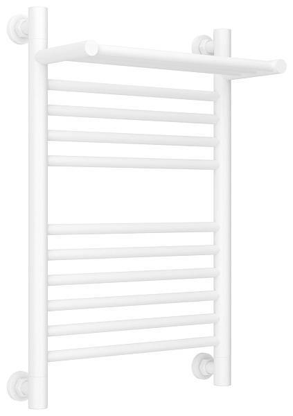 Полотенцесушитель водяной Сунержа Богема+ с 1 полкой 400x600 мм матовый белый 30-0223-6040