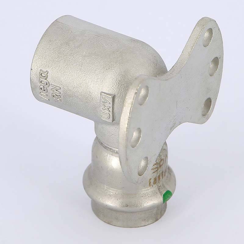 Водорозетка пресс Viega Sanpress Inox из нержавеющей стали 22х3/4 ВР 437275