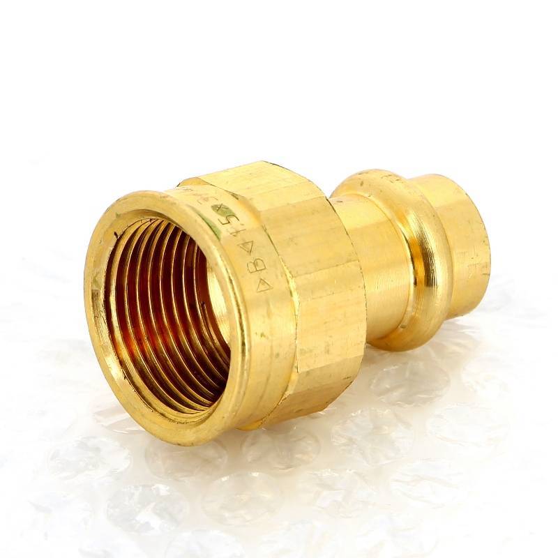 Муфта переходная IBP >B< Press 15 мм х 3/4 ВР бронза P4270G01506000