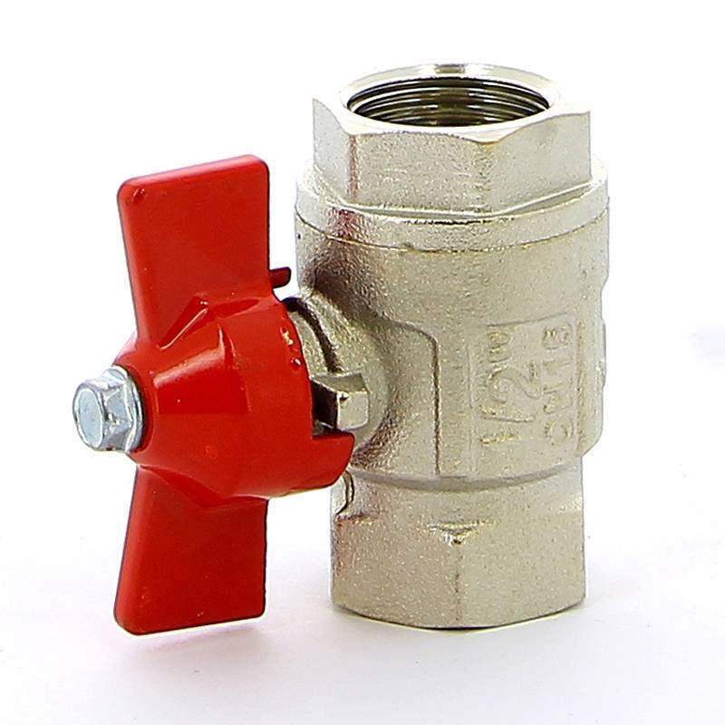 Кран шаровой Itap IDEAL 1/2 ВВ ручка-бабочка 0920012