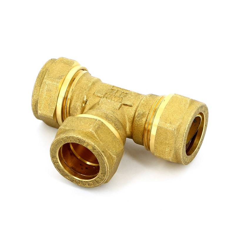 Тройник обжимной Tiemme 28х15х28 мм 1000108