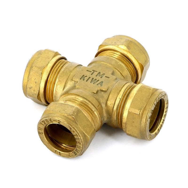 Крестовина обжимная Tiemme 18 мм 1100217