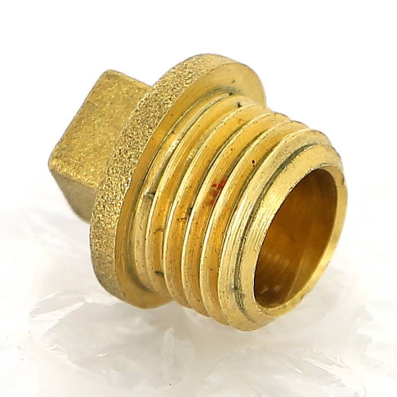 Заглушка латунная Uni-Fitt 1/4 с квадратом наружная резьба 608G0000