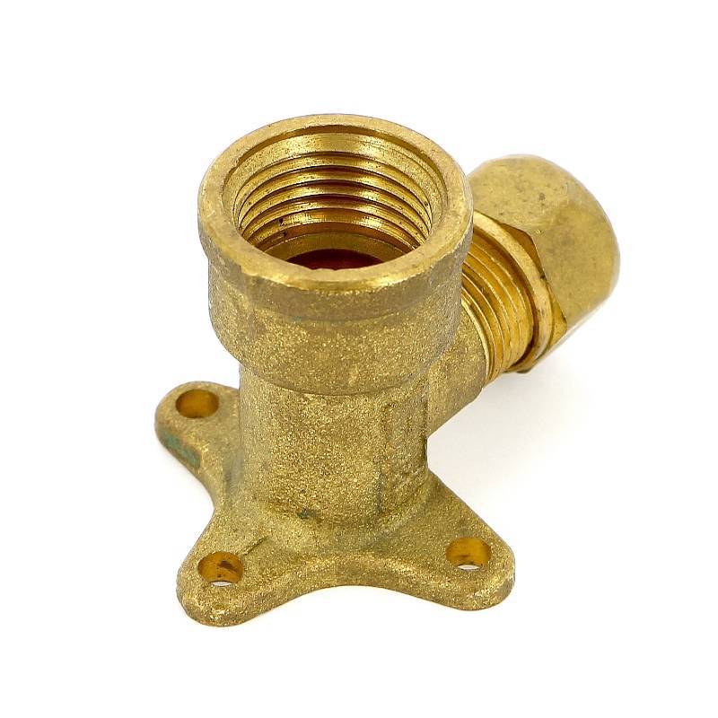 Водорозетка обжимная Tiemme 10x1/2 с пластиковым кольцом 1200097