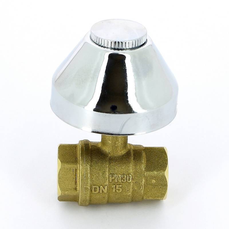 Кран шаровой Itap 136 под штукатурку ВВ колпак 1/2 136 1/2