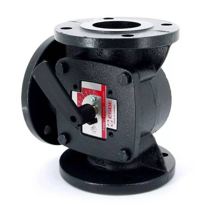 Клапан трехходовой смесительный ESBE 3F DN150 фланцевый чугунный 11101600