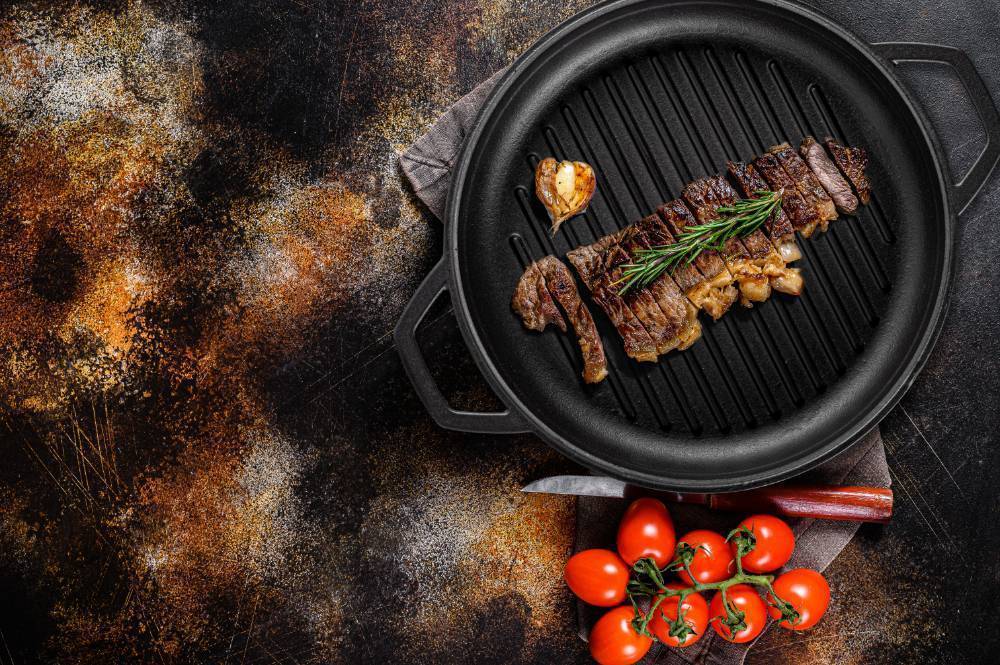 Сковорода с двумя ручками Hascevher KTV 16 см Black Mat A620016