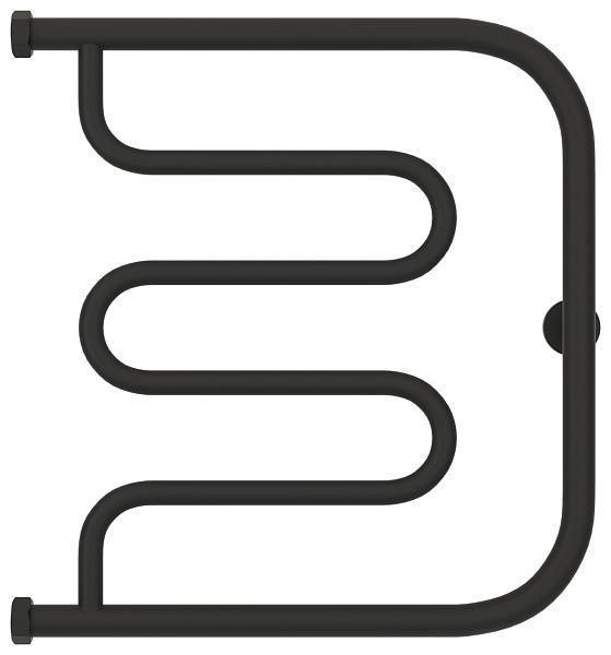 Полотенцесушитель водяной Сунержа Лира 500x500 мм темный титан муар 15-0011-5050