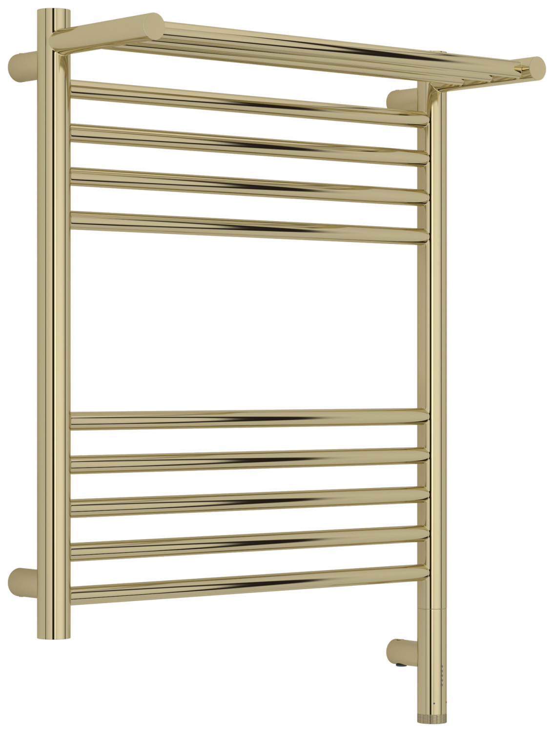 Полотенцесушитель электрический Сунержа Богема 3.1 с 1 полкой 50х60 см правый шампань глянец 020-6007-6050