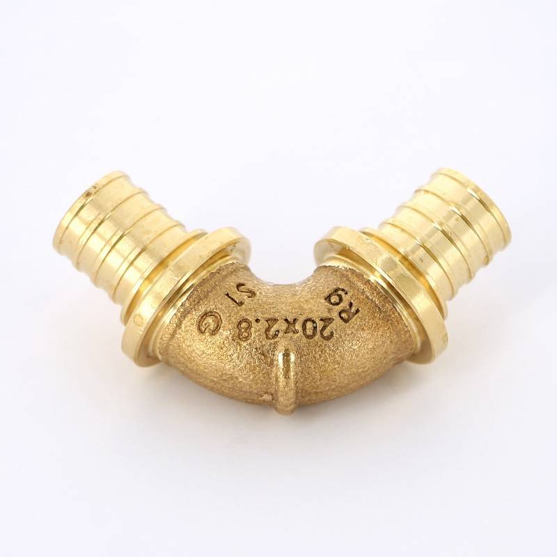 Угольник REHAU RAUTITAN RX 20 мм бронза 377702