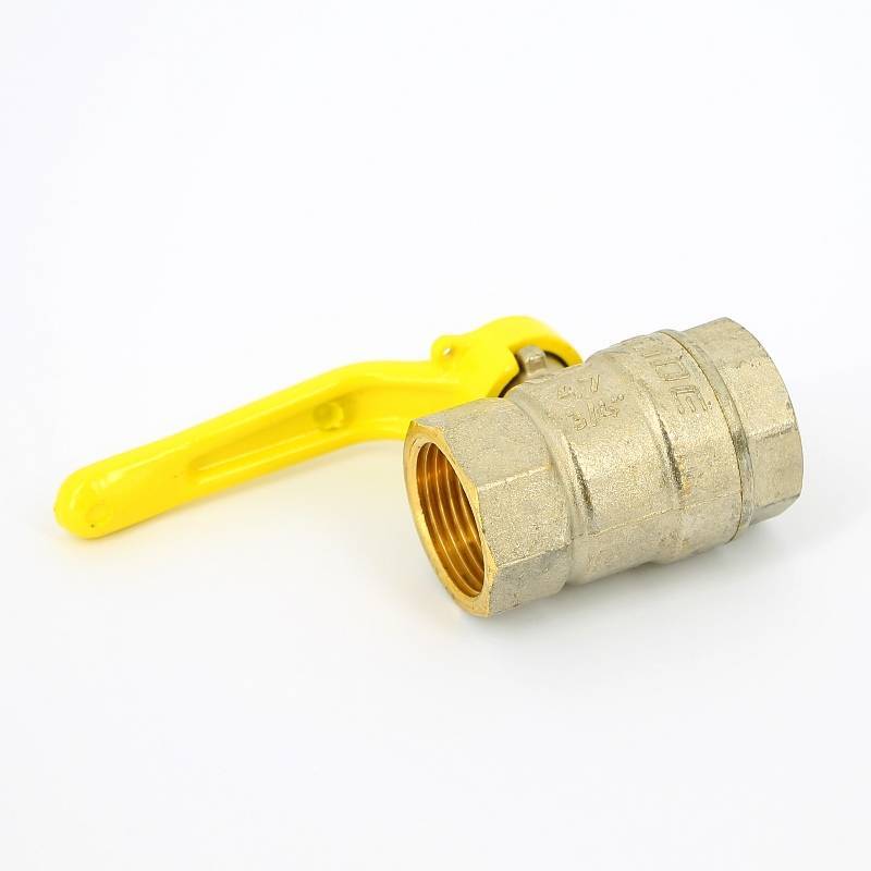 Кран шаровой для газа LD Pride 3/4 ВВ полнопроходной рычаг 47.351.20