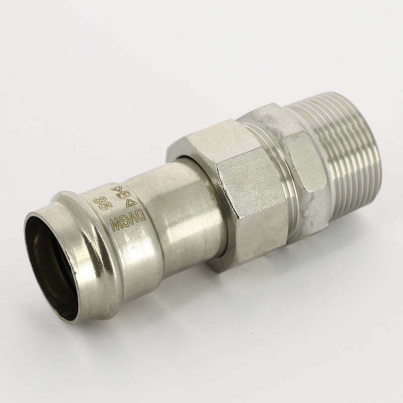 Муфта разборная IBP B-Press Inox 35 мм x 1 1/4 НР нержавеющая сталь PS4331G0351000