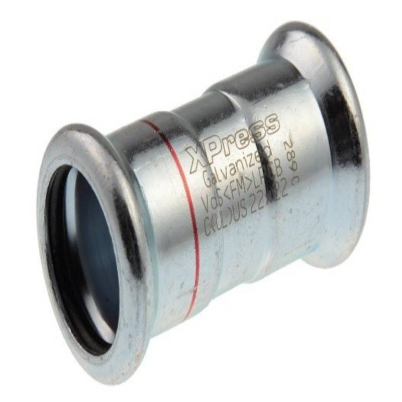 Муфта пресс KAN-therm Steel 35 мм оцинкованная сталь 6240025