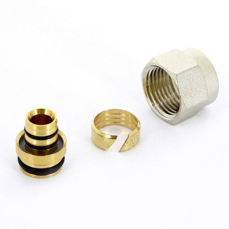 Соединитель обжимной Uni-Fitt 20x2.8 мм - 3/4 EK для полиэтиленовых труб 682N2034