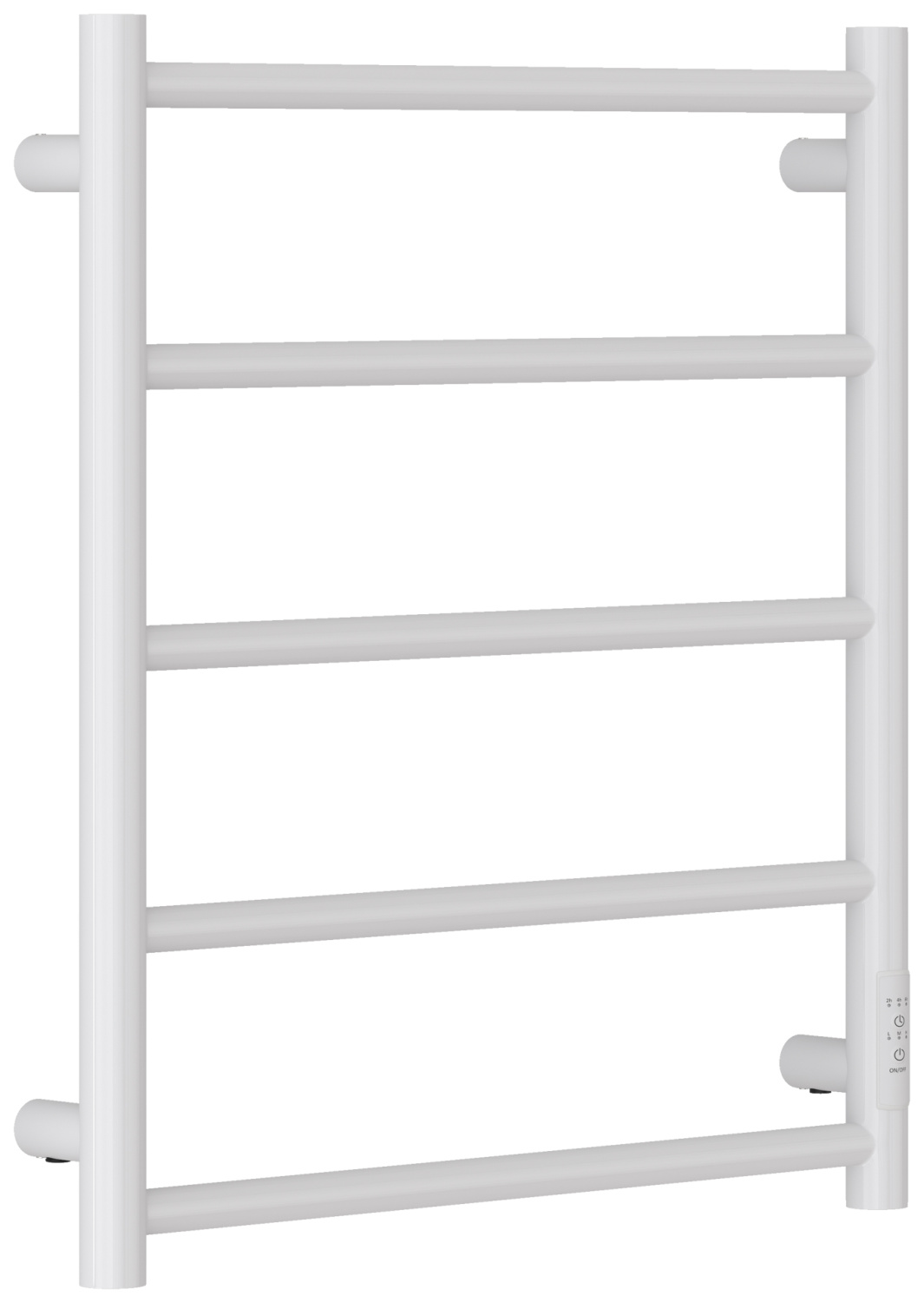 Полотенцесушитель электрический Стилье Формат 27 53.2х60 см прямая правое подключение белый глянцевый 12528-6050