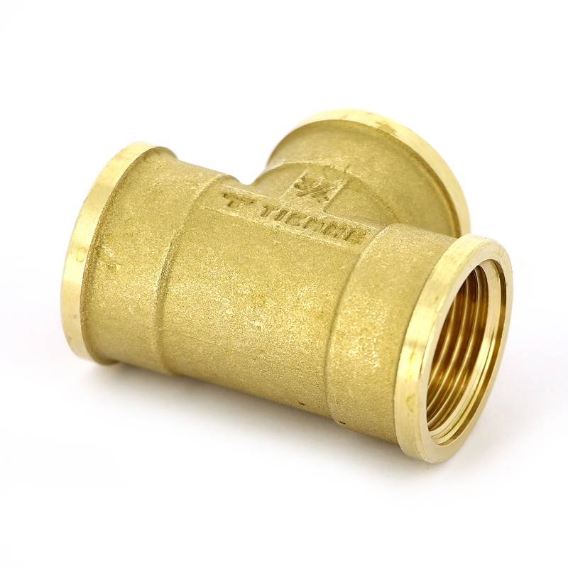 Тройник латунный Tiemme 3/4 ВР 1500009