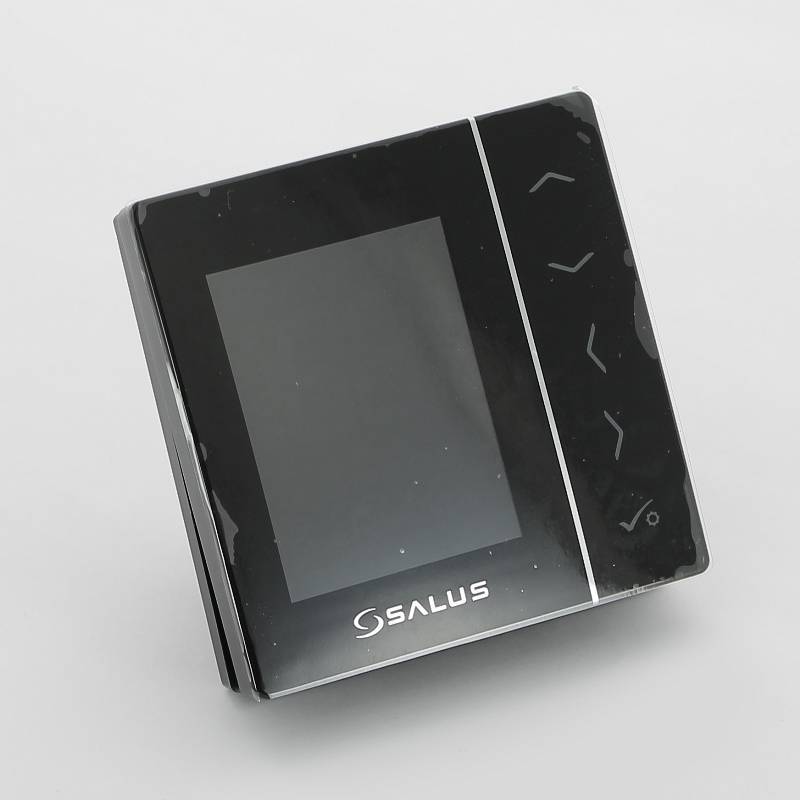 Термостат комнатный беспроводной Salus VS10BRF встраиваемый черный VS10BRF