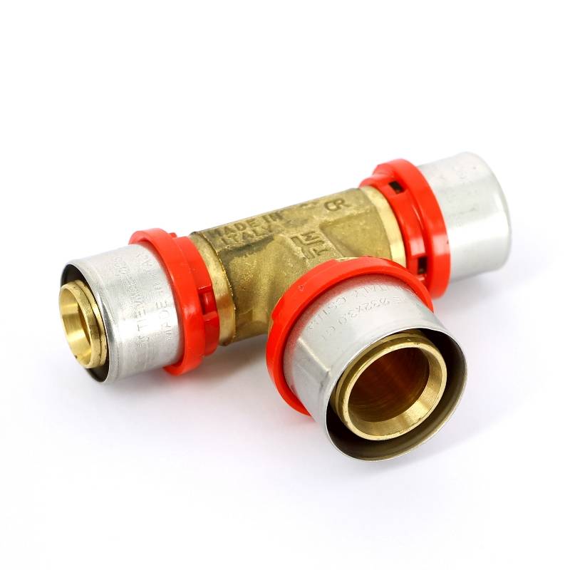 Тройник пресс Tiemme 26х32х26 мм 1650165