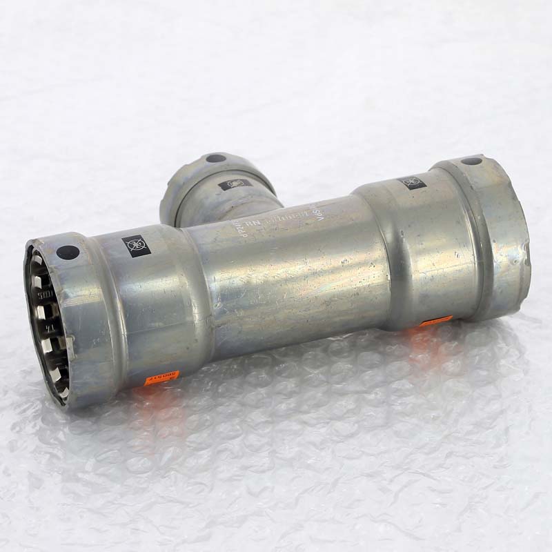 Тройник пресс Megapress Viega 1 1/2x1x1 1/2 695101