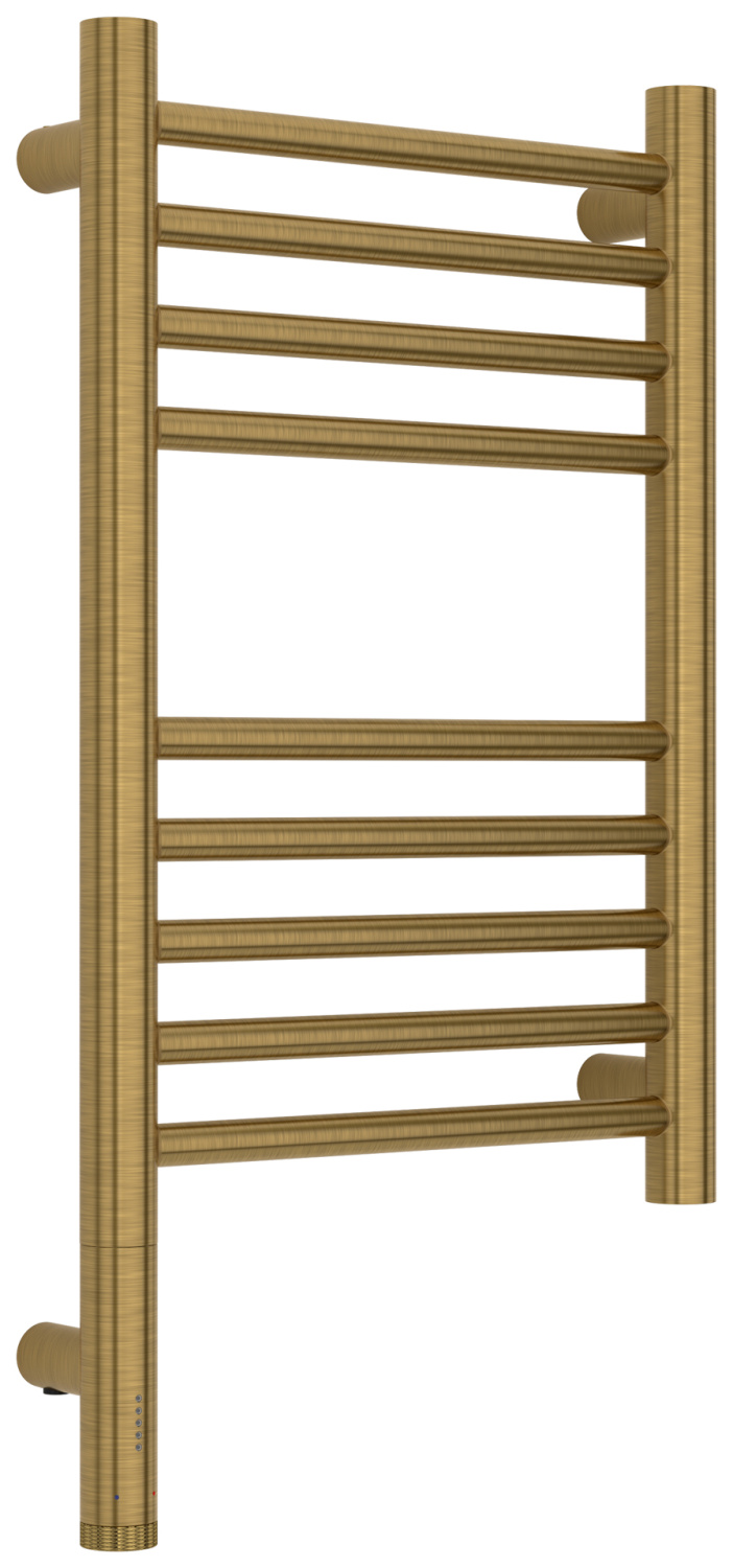 Полотенцесушитель электрический Сунержа Богема 3.1 прямая 30х50 см левый состаренная латунь браш 051-6004-5030