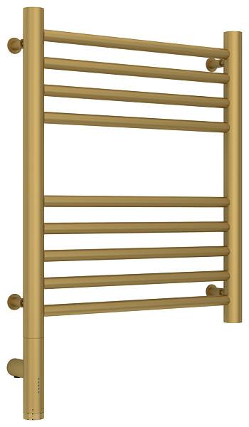 Полотенцесушитель электрический Сунержа Богема 3.0 прямая 400x500 мм левый матовое золото 032-5804-5040