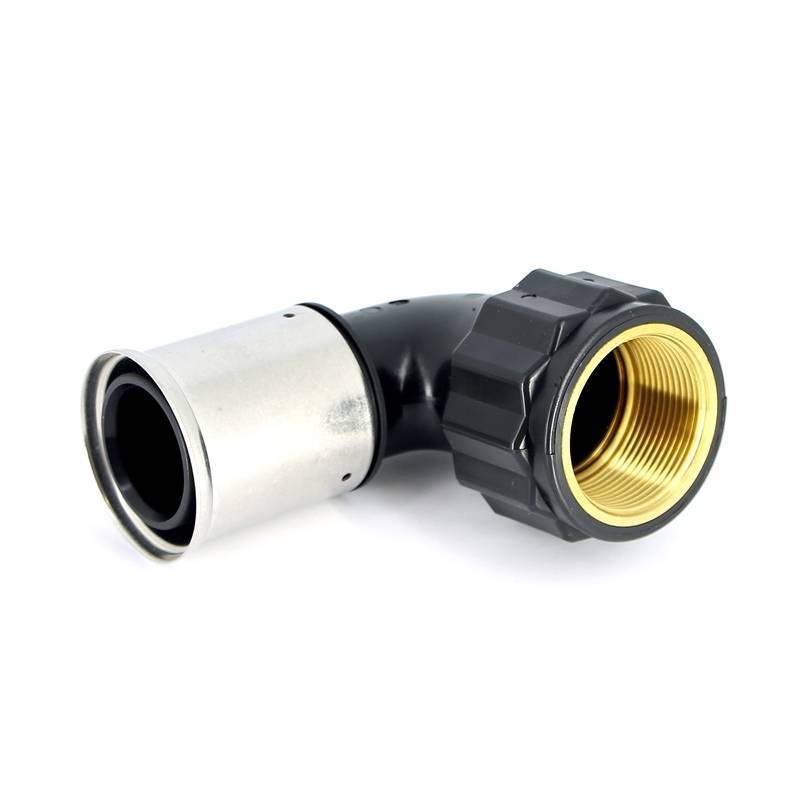 Угол пресс с внутренней резьбой Henco PVDF 50x1 1/2 6PK-5008