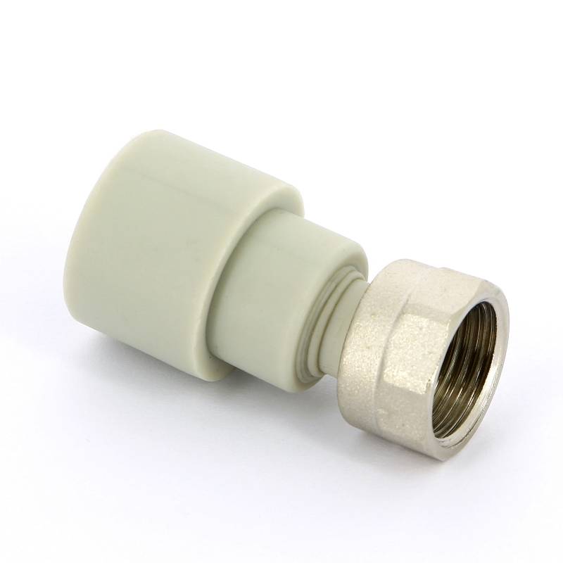 Муфта полипропиленовая FV-Plast с накидной гайкой 20x1/2 226020
