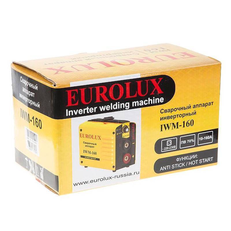 Сварочный инвертор Eurolux IWM160