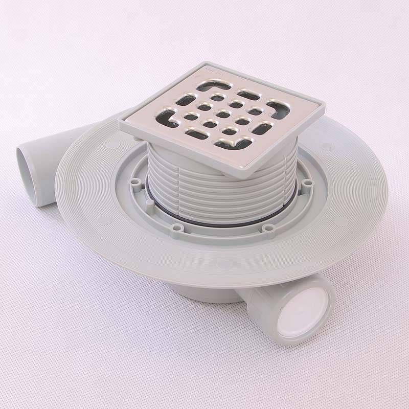 Трап Viega Advantix 100x100 мм проходной с шарнирным отводом 50 мм 557126