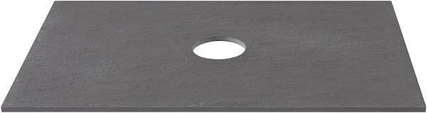 Столешница Allen Brau Liberty 70.8x41.8x1 см серая 1.33007.GR-S