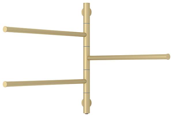 Полотенцесушитель электрический Сунержа Триада 585x540 мм левый матовая шампань 022-0822-0540