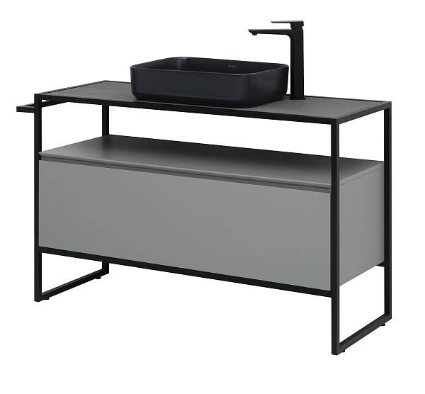 Тумба под раковину Allen Brau Priority 120 см платиновый матовый серый 1.31004.PGM