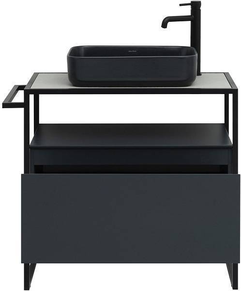 Тумба под раковину Allen Brau Priority 80 см матовый антрацит 1.31002.AM