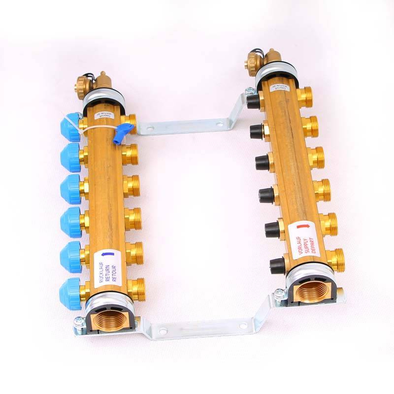 Коллекторная группа Watts HKV 1x3/4 EK 6 выходов 10004180