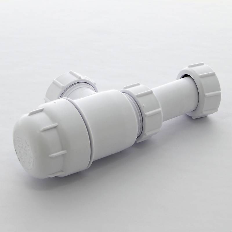 Сифон McAlpine бутылочный 1 1/4 x 32 мм без выпуска выход 32 мм MRW2-NW