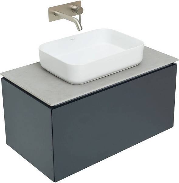 Тумба под раковину Allen Brau Infinity 85 см матовый антрацит 1.21002.AM