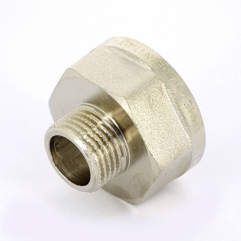 Переходник НВ Tiemme 1/2x1 никелированный 1500249