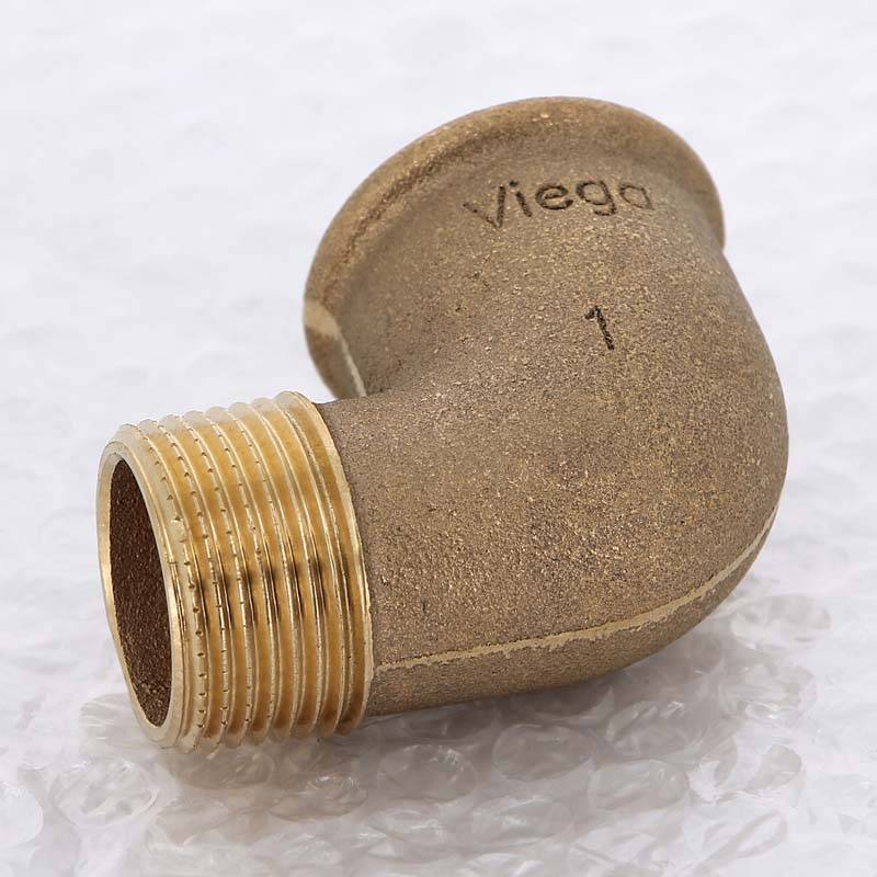 Угольник НВ Viega Profipress G 90° 1 бронза 444792