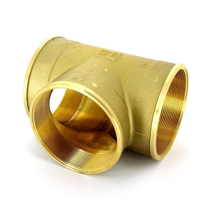 Тройник латунный Tiemme 4 ВР 1500481