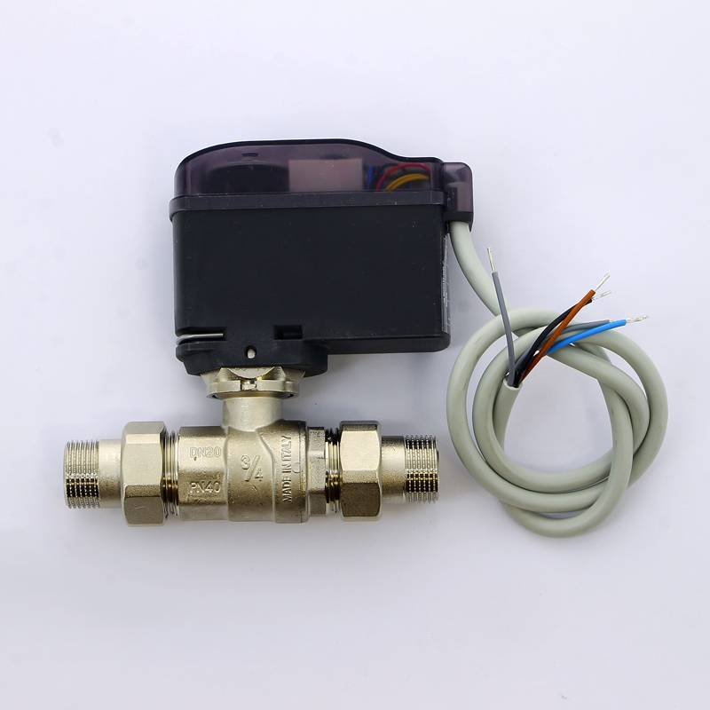 Кран шаровой двухходовой Emmeti MODULO COMPACT с сервоприводом 3/4 НР-НР 01425802