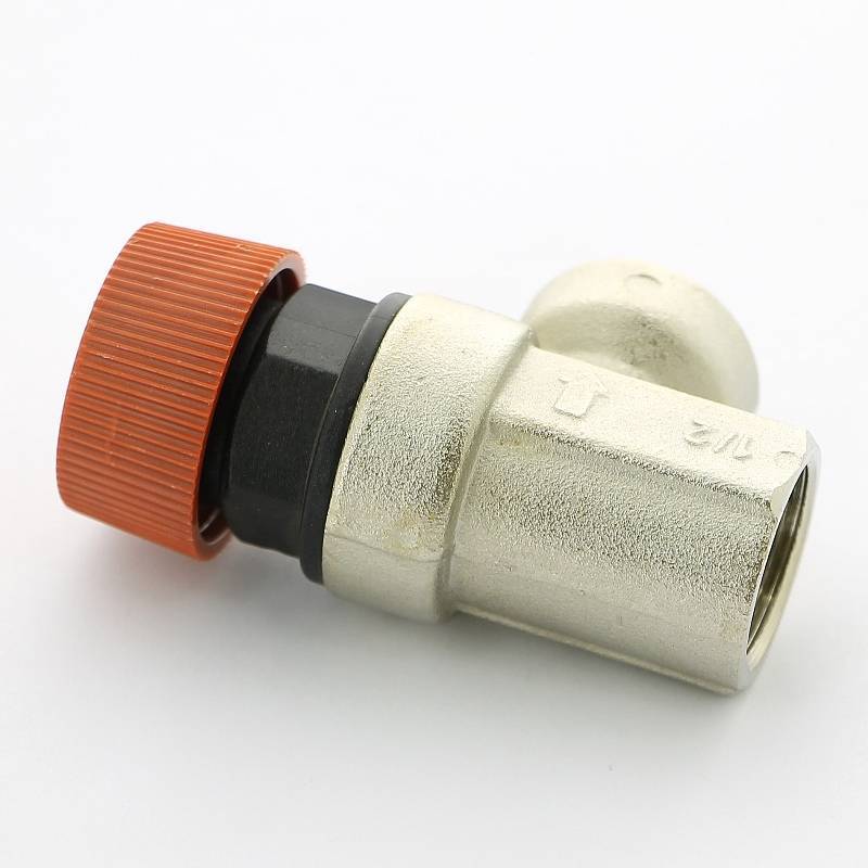 Предохранительный клапан Uni-Fitt 1/2 ВВ 3 бар никелированный 240N3022