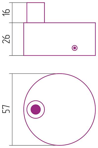 Короб скрытого подключения Сунержа Профи без покрытия 00-1602-0003