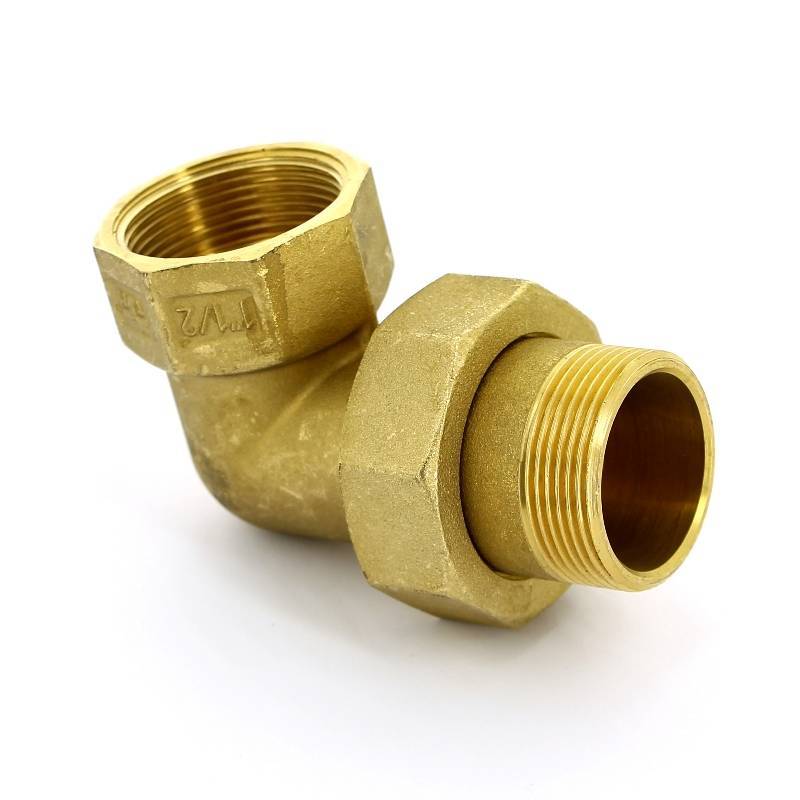 Разъемное соединение угловое Tiemme 1 1/2 НВ с прокладкой O-ring 1500229