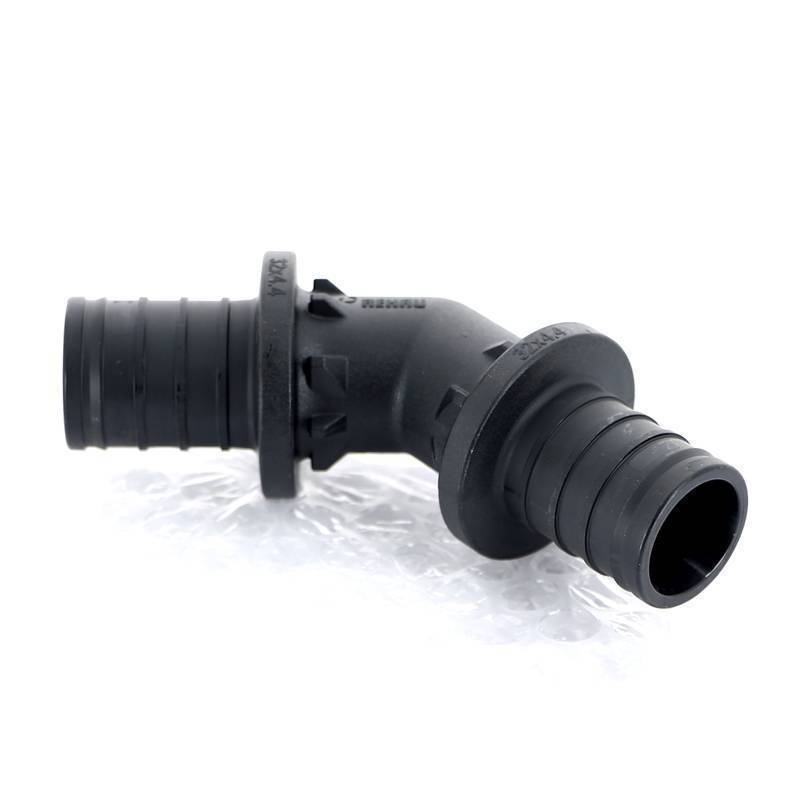 Угольник 45 градусов REHAU Rautitan PX надвижной полимерный 32 мм 160054