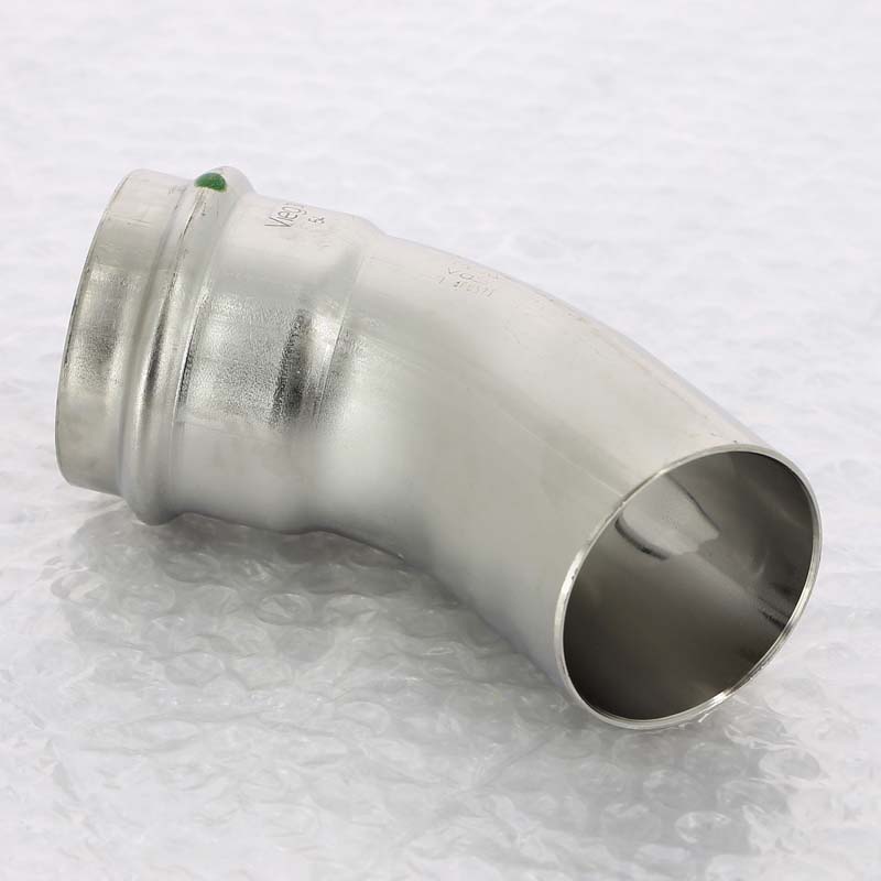 Угол-вставка пресс 45° Viega Sanpress Inox 54 мм 435448