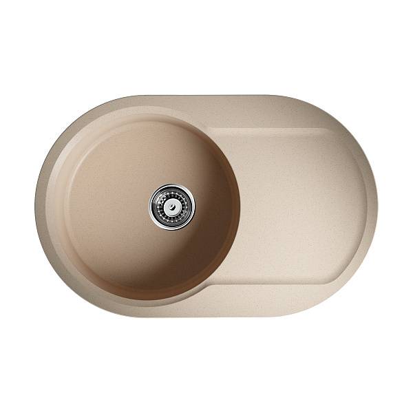 Кухонная мойка Omoikiri Manmaru 78-SA Artgranit 78x51 см бежевый 4993413