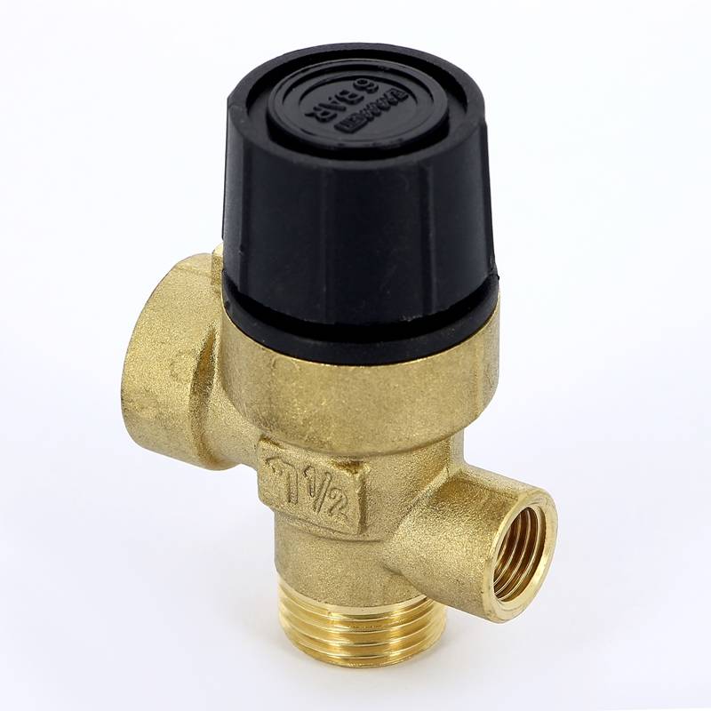 Клапан предохранительный Emmeti 1/2 НВ 6 бар с отверстием для манометра 1/4 00206092