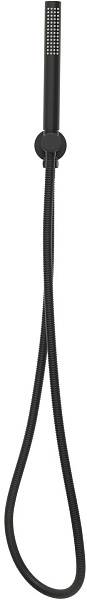 Душевой гарнитур Allen Brau Priority ручной душ с держателем и шлангом черный матовый 5.31019-31
