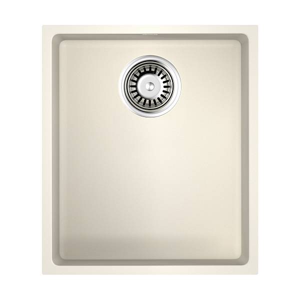 Кухонная мойка Omoikiri Bosen 38-U-WH Tetogranit 38x44 см белый 4993160