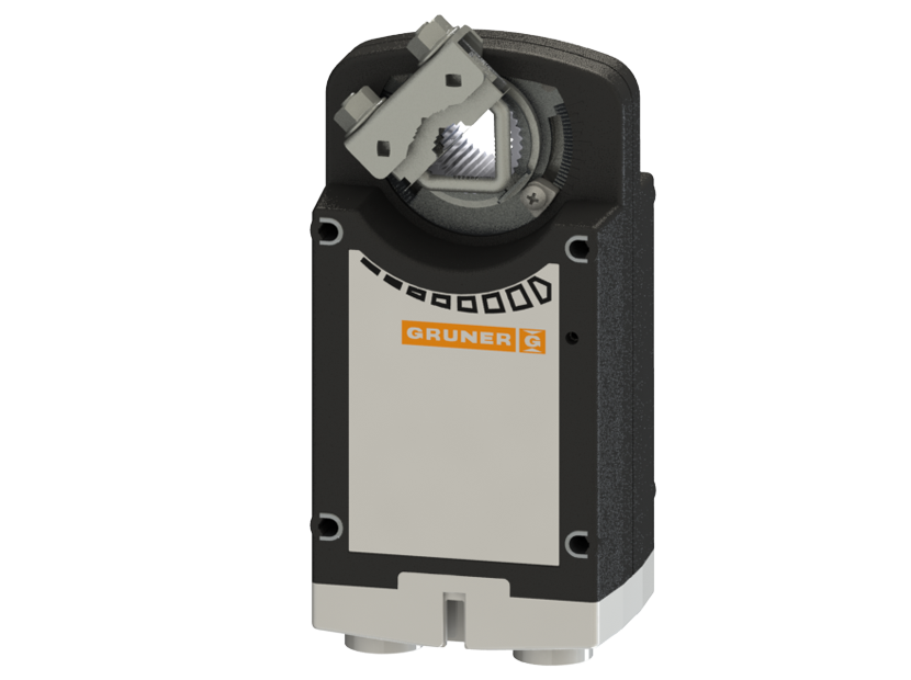 Электропривод воздушного клапана Gruner 361-230-10-S2 с возвратной пружиной 230 В 10 Нм 361-230-10-S2